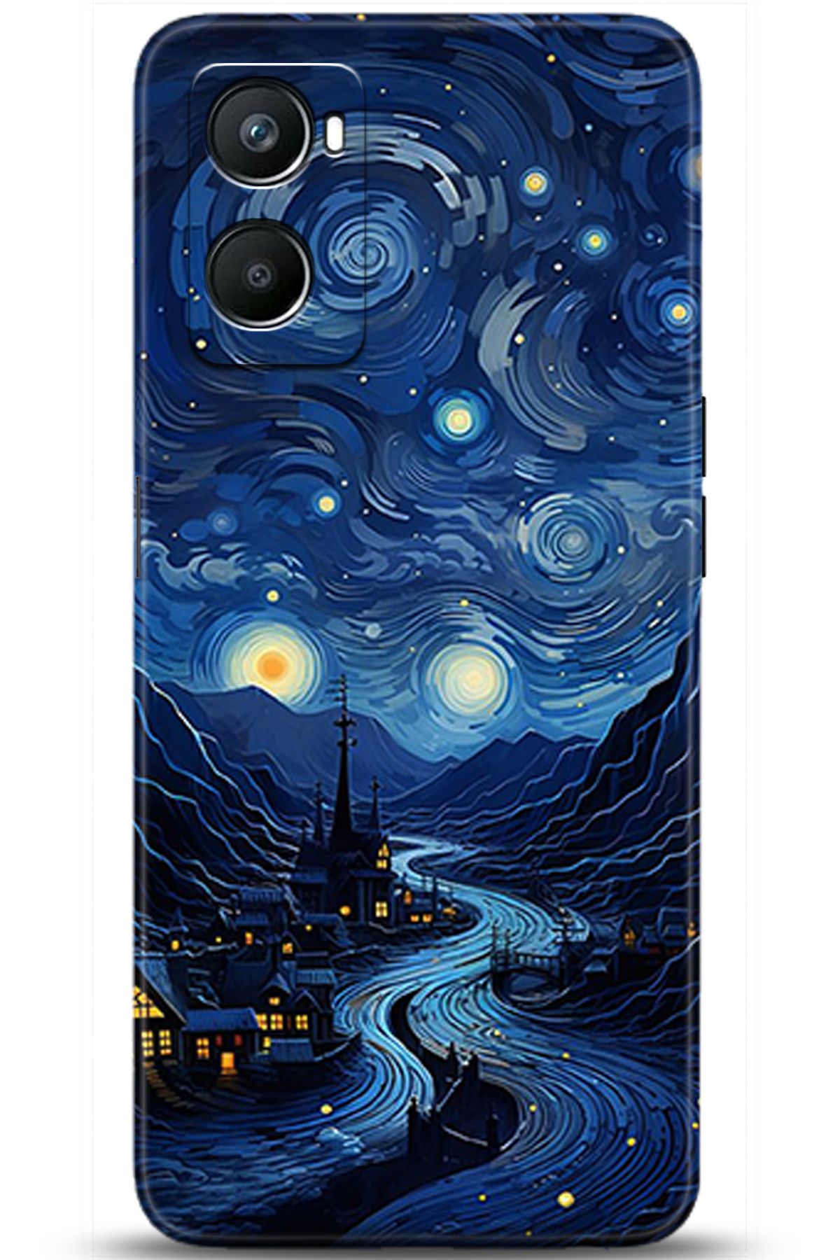 adveksiyon Oppo A96 Kılıf HD Baskılı Kılıf - Pamper Yourself 5276