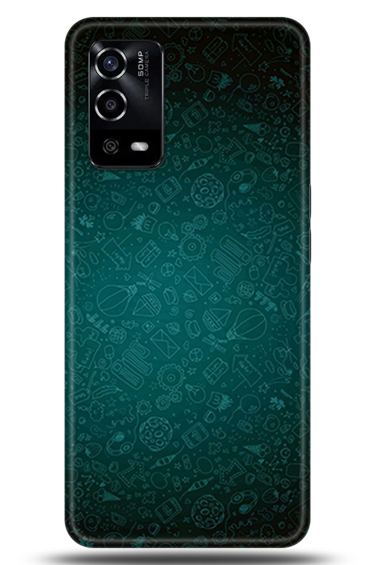 adveksiyon Oppo A55 4G Kılıf HD Baskılı Kılıf - Pamper Yourself 5255