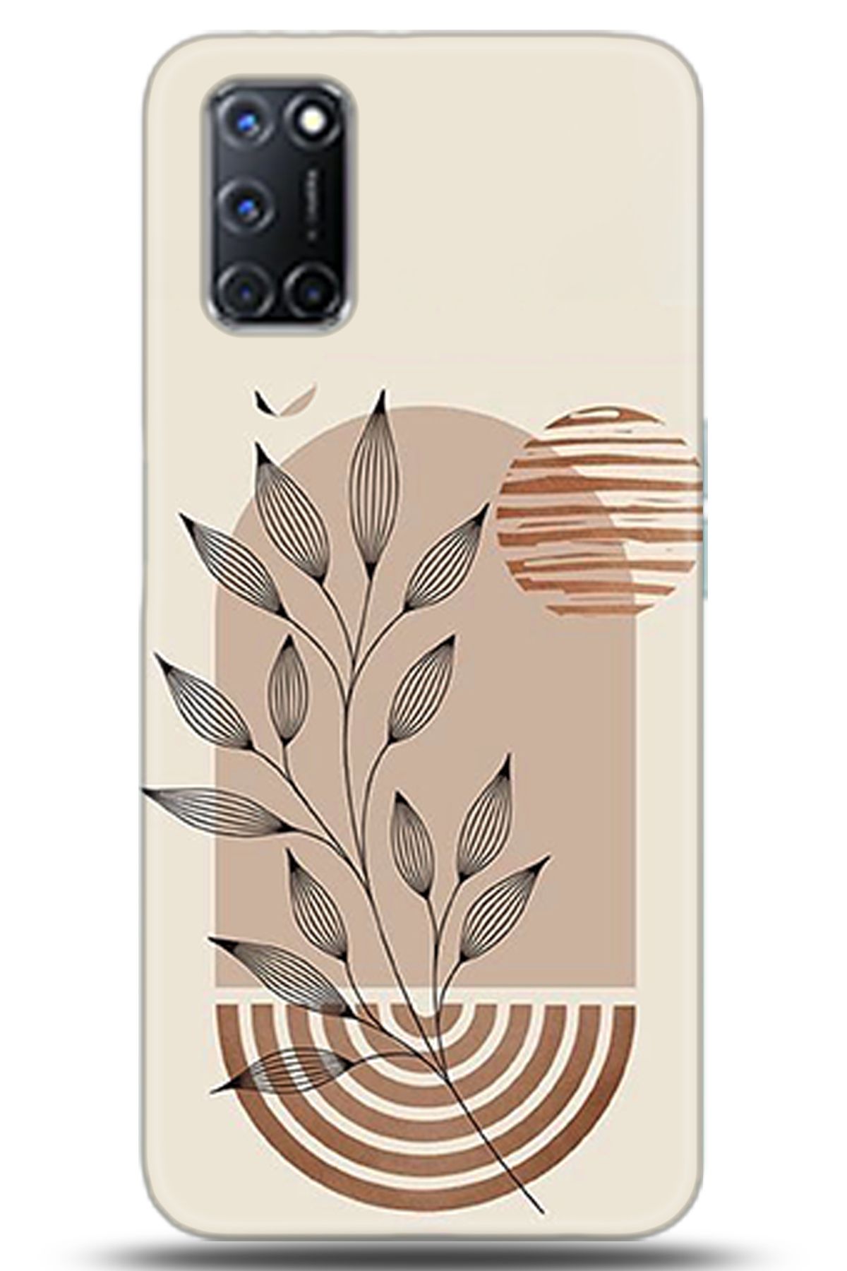 adveksiyon Oppo A92 Kılıf HD Baskılı Kılıf - Pamper Yourself 5243