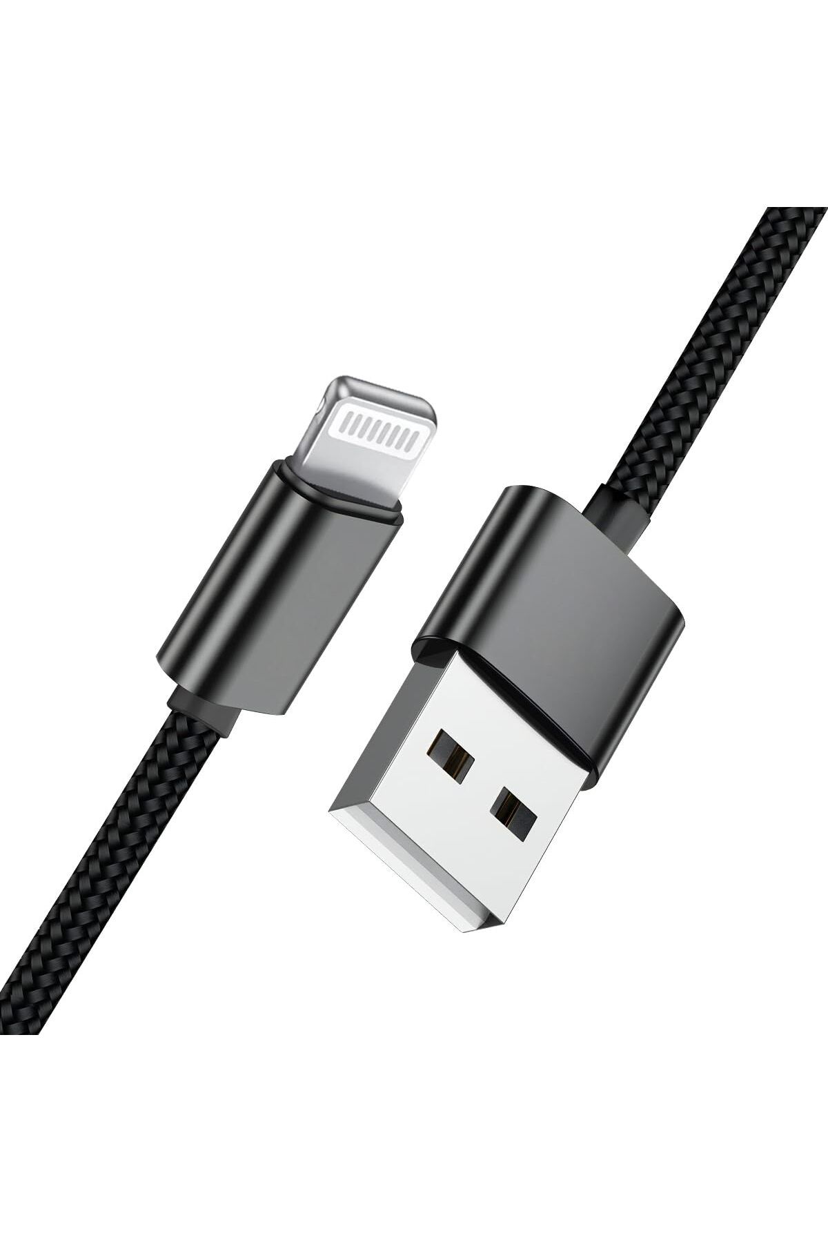 ARVALE İphone Lightning to USB 20w 1 Metre Hızlı Şarj Kablosu - ÖRGÜ TASARIM 2.1 A ÇEVRECİ PREMİUM