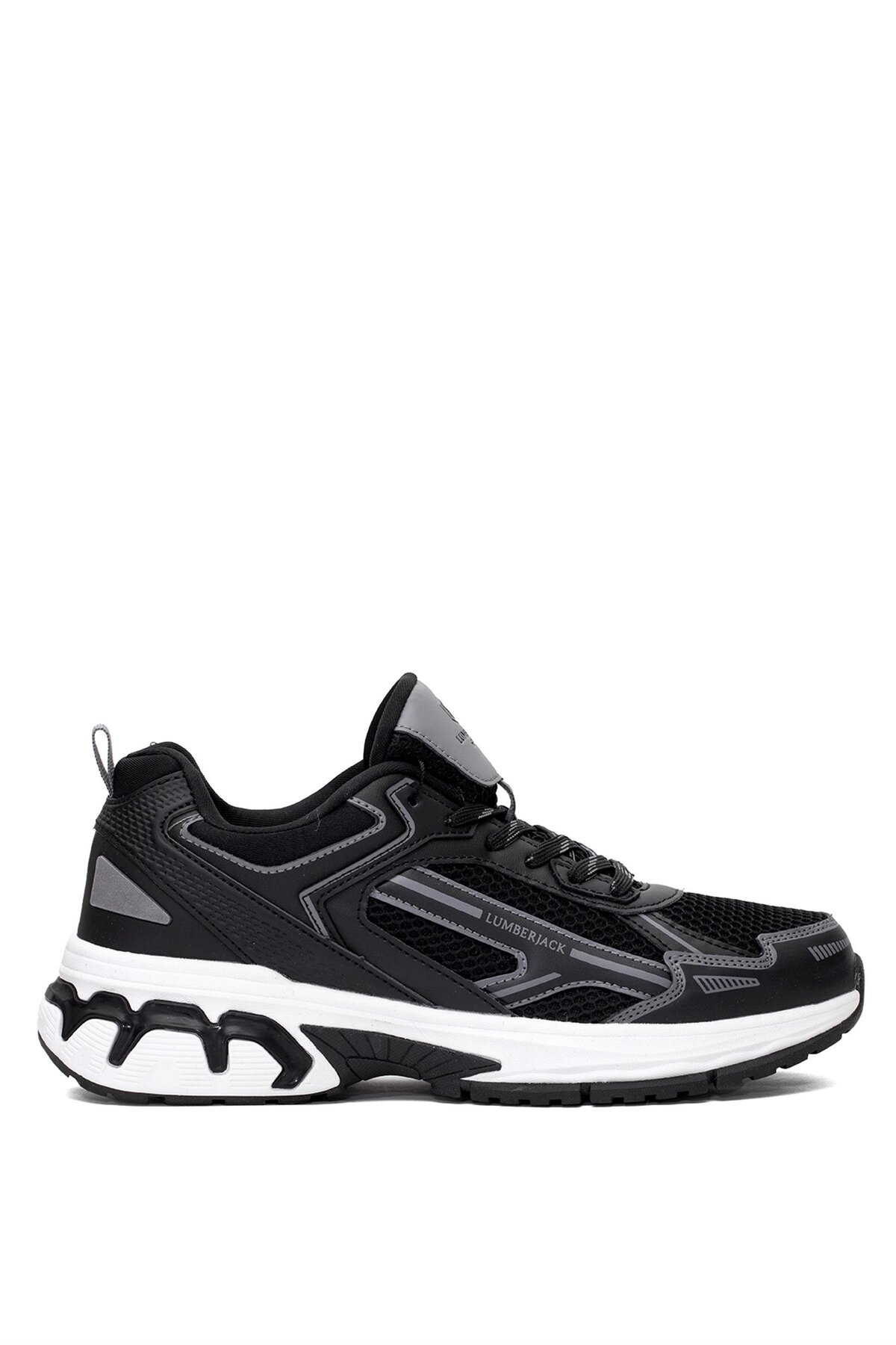 URBAN  Lumberjack 101932437 5M Quantum 5FX Erkek Klasik Sneaker Siyah