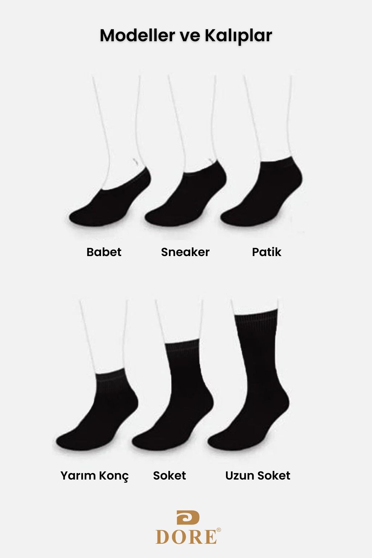 Dore-Original Unisex 3 Pairs Anti-Slip Silicone Based Fitness Pilates Yoga Anti-Slip Hajj Umrah Tavaf Socks 5