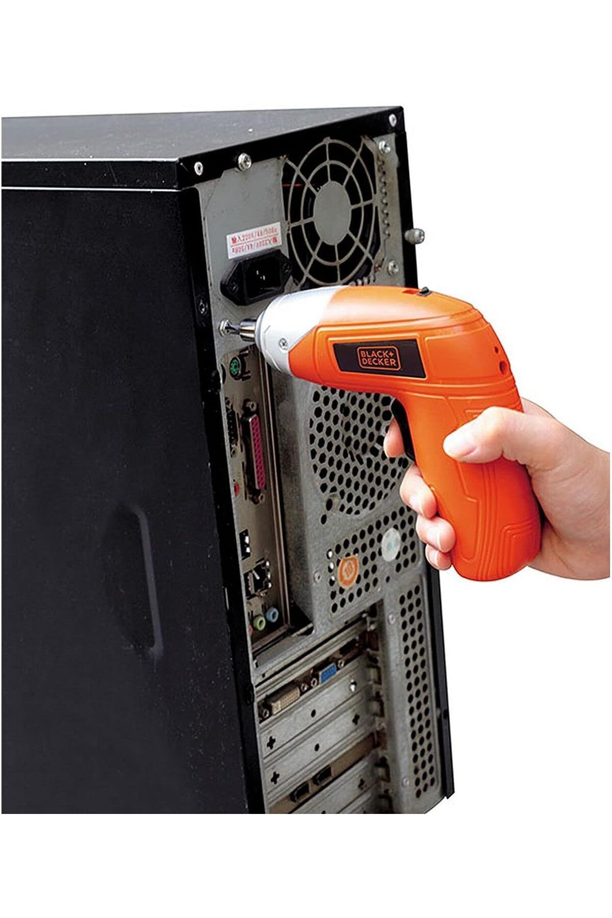 Black&Decker-KC3610 Ni-CD Electric Rechargeable Screwdriver With 10 Bits 3.6V 3