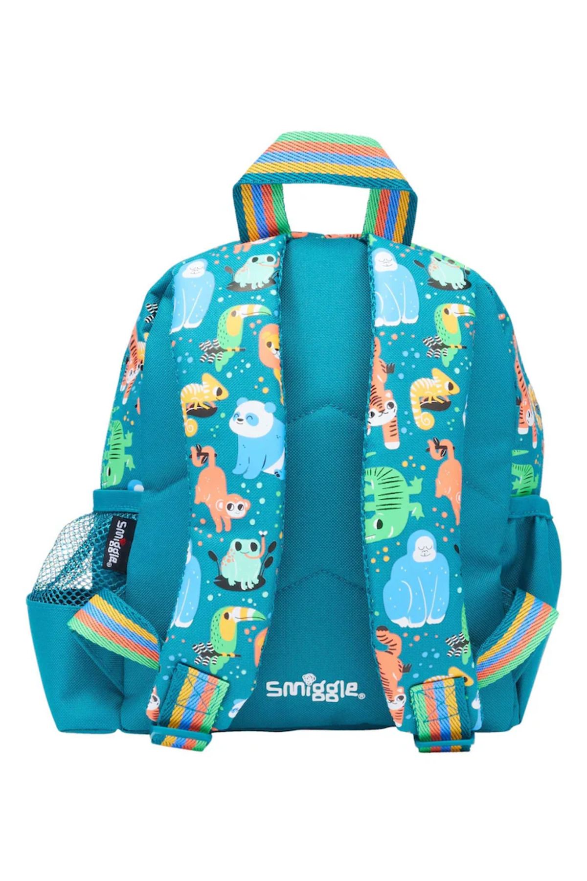 SMIGGLE-Blue- Smiggle Big Dreams Small Backpack with Removable Plush Toy 3