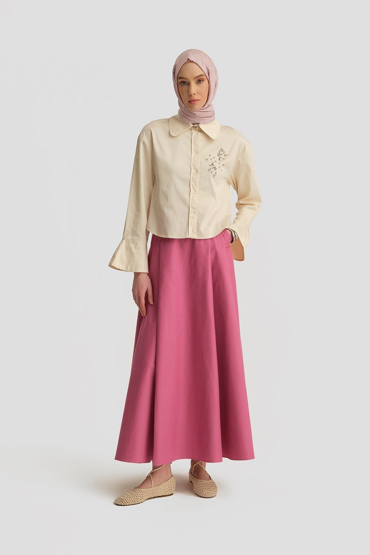 پیراهن با سنگ و روبان موبایل 25y3723 Moonstone Armine
