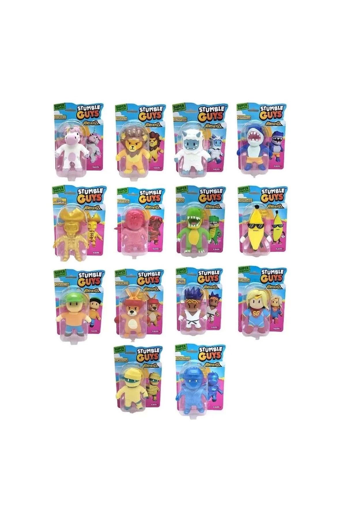 Eldenör 61196 Strech Monsterflex Süper Esnek S Stumble Guys 5 Cm