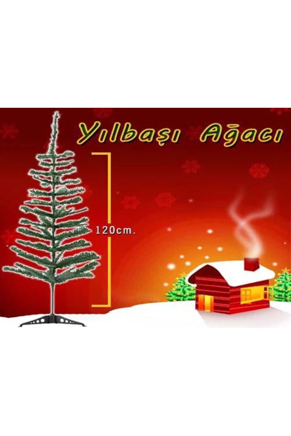 melfxxl eticaret melfxxl Yılbaşı Çam Ağacı Gür Dallar 120 Cm
