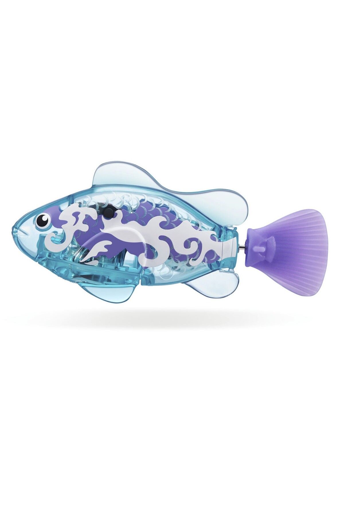 TOYFEST-Floating Battery Powered Robo Alive Fish That Changes Color in Water to a Depth of 1.8 Meters - 6.8 cm -1 Pcs - Turquoise 3