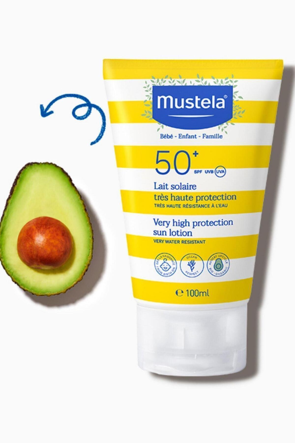 Mustela Very High Protection Spf 50 Güneş Kremi 100 ml Yenidoğandan Itibaren Tüm Aile Için fotoğrafı 2 (önizleme)