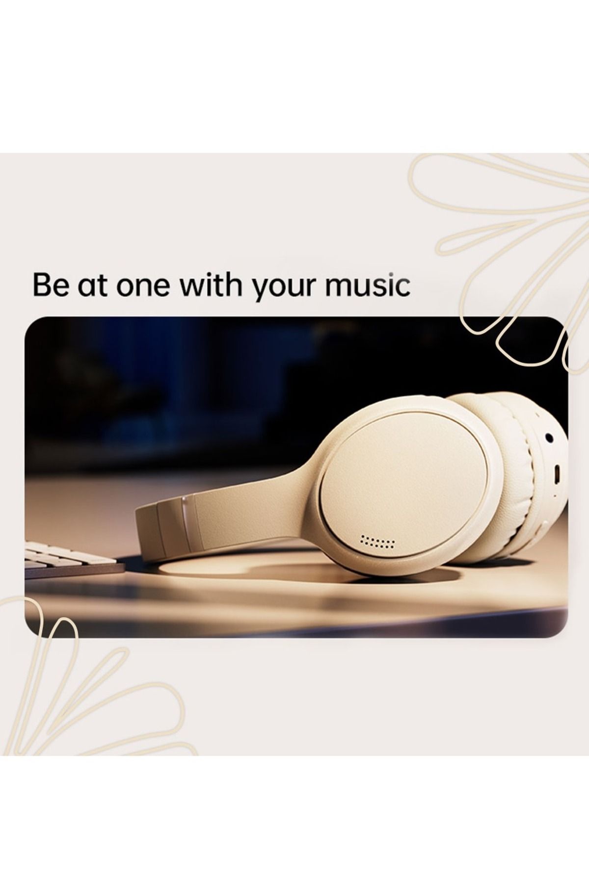 Fingertime-ANC Wireless Bluetooth Headset, Over-Ear Active Noise Reduction with Low Delay Game Mode for Gaming 4
