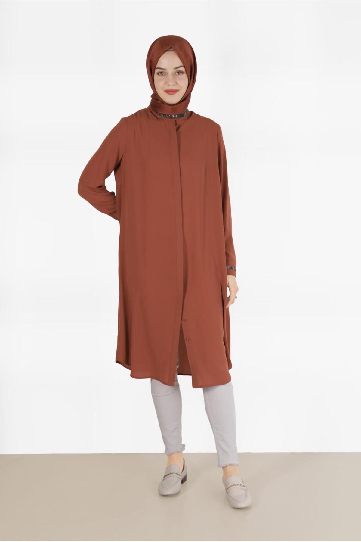 تونیک کاف و یقه سنگی 4913 Alvina