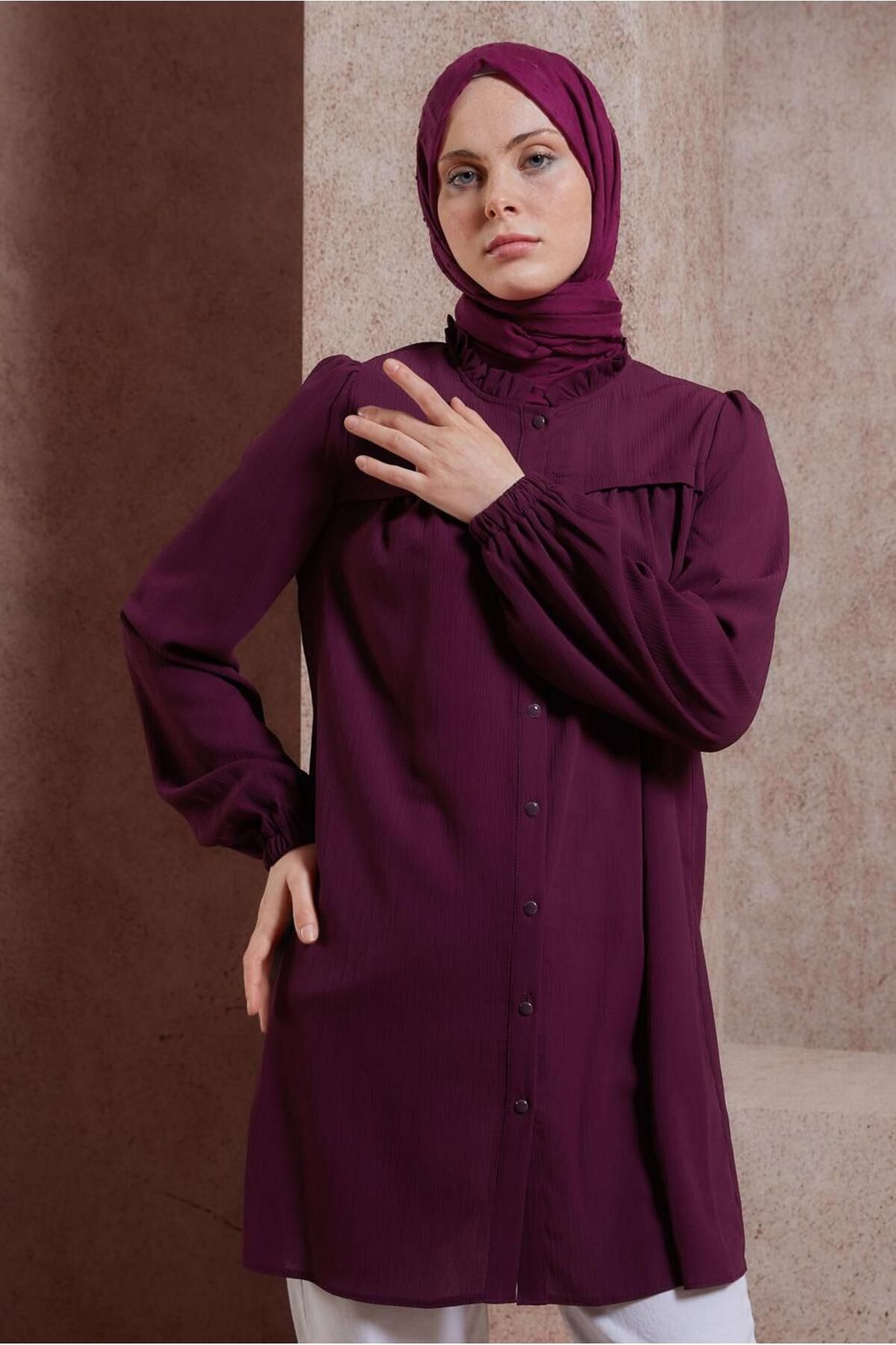 تونیک یقه ریبل 44488 Alvina