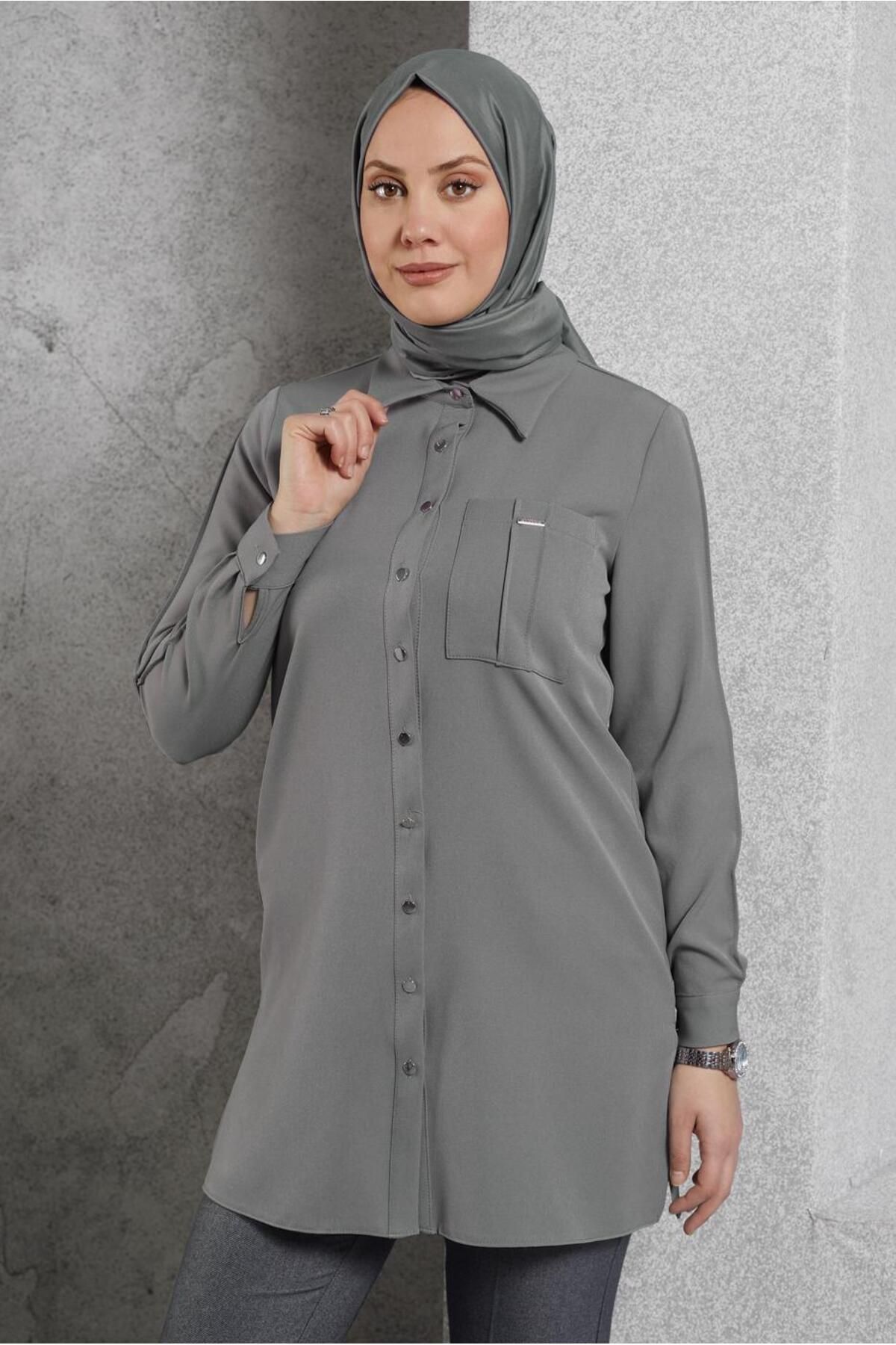 تونیک یقه پیراهن 45295 Alvina