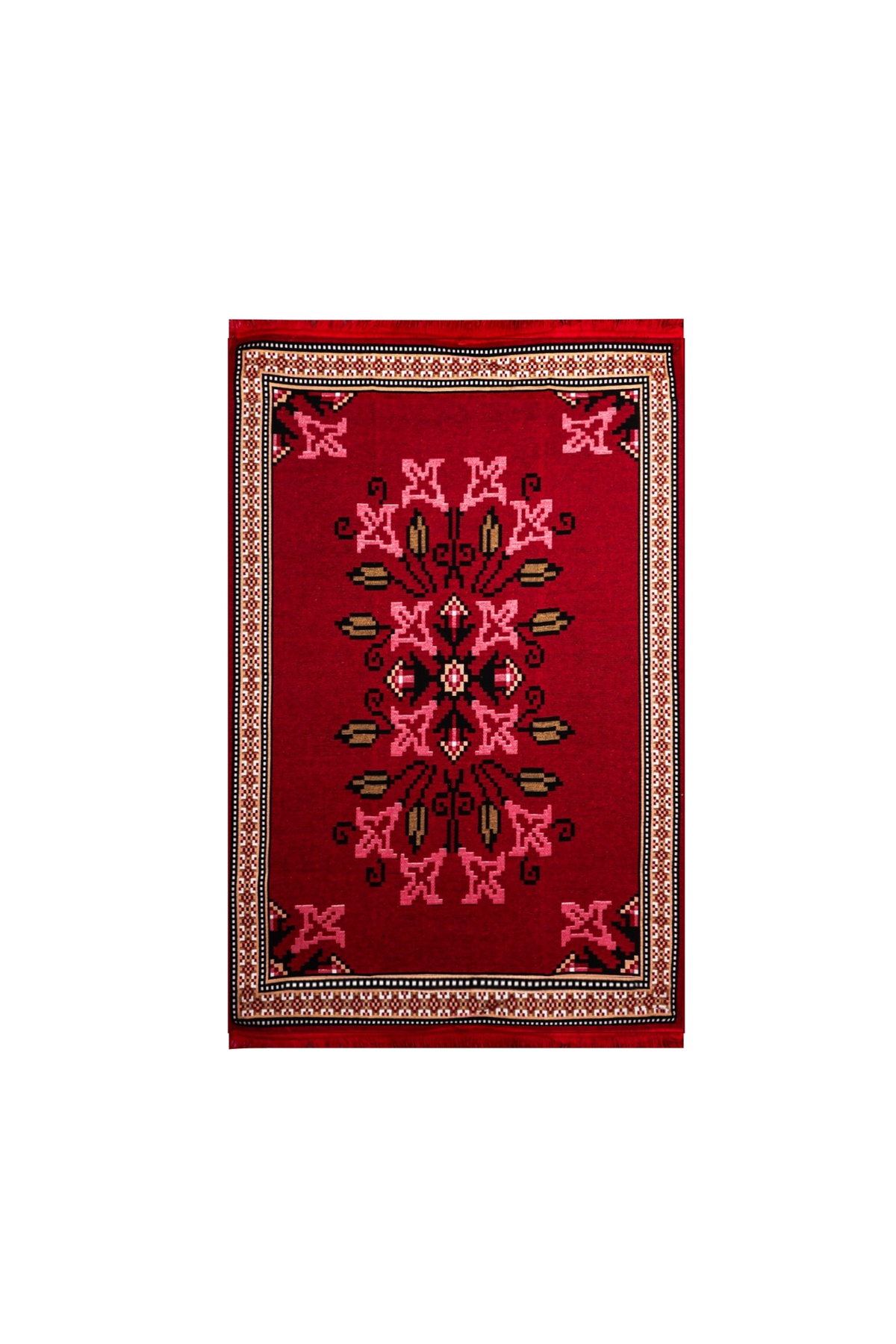 Bigghome-Teppich – 80x150 Cm, Maschinenwaschbar, Langlebig, Modernes Muster Für Wohnzimmer, Sa25py 1
