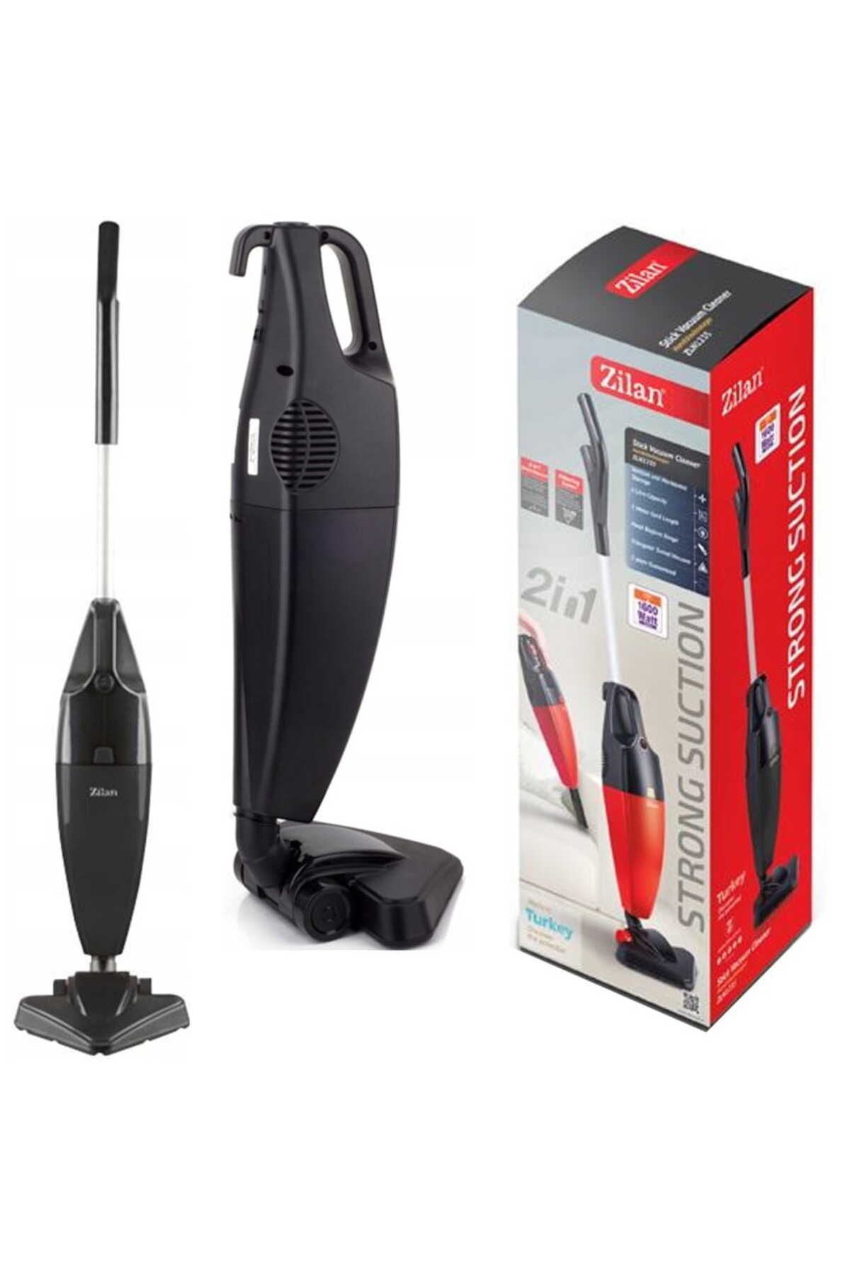 Zilan-Aspirator vertical ZILAN ZLN-1235,Negru Putere 800W, Fara sac, Recipient praf 2L, 10