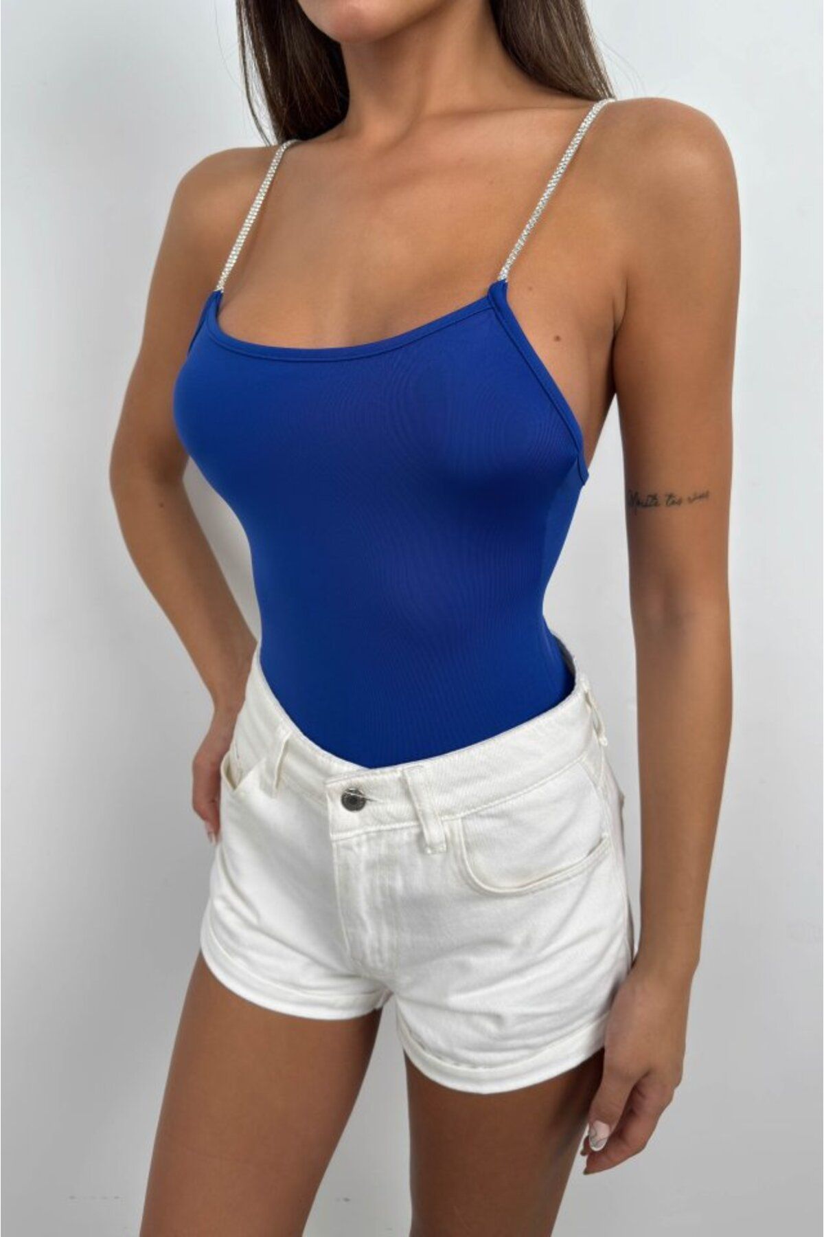 novafems Taş Askılı Bodysuit