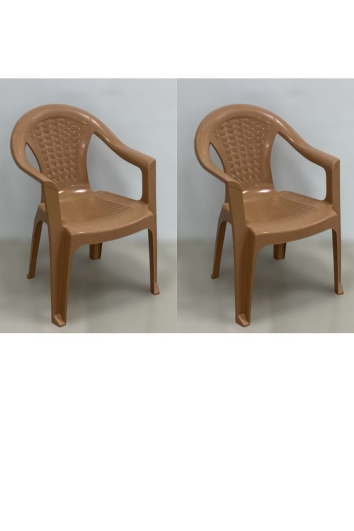smart home-Dining chair set consisting of two chairs, a single chair made of strong plastic and multi-purpose 2
