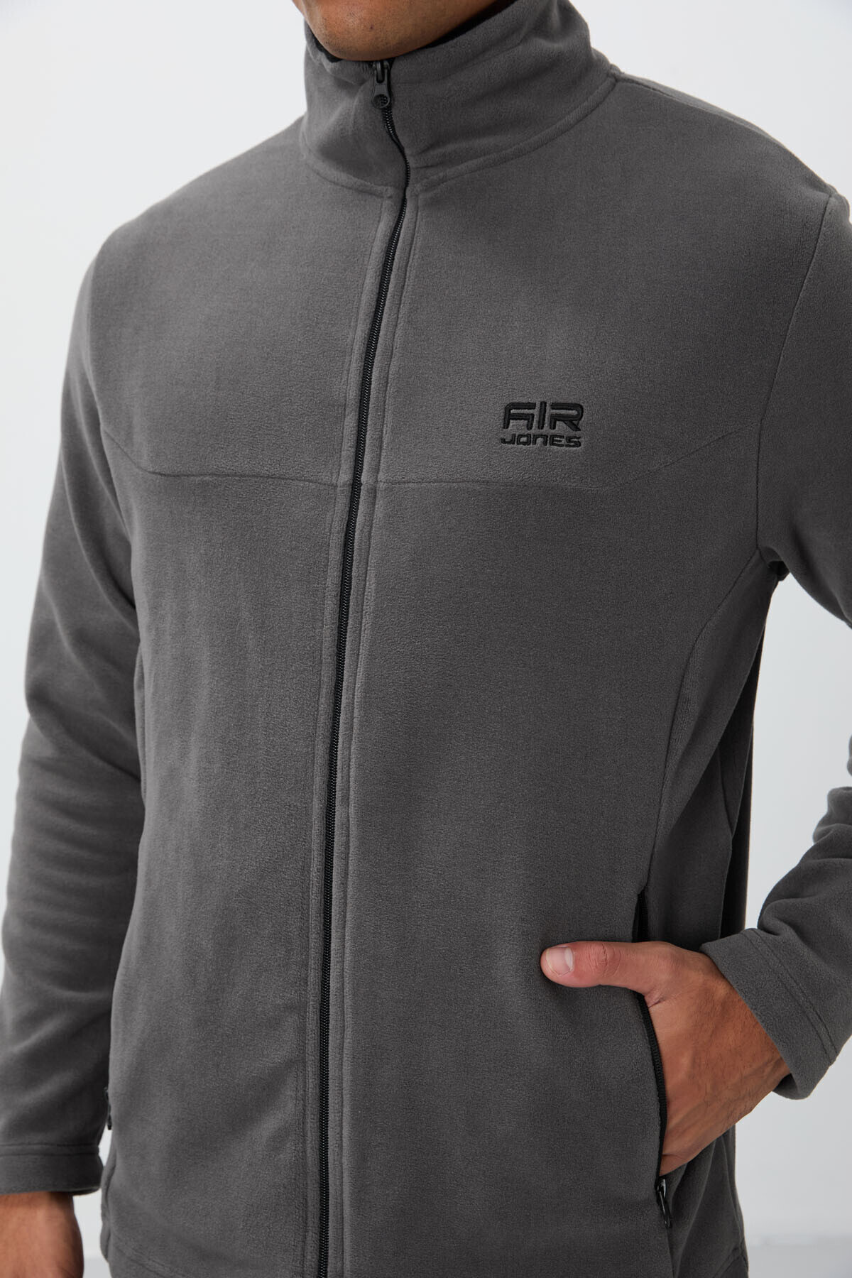 پلار مردانه راسته آستین بلند | ایر جونز Air Jones A14ER-88299 - تصویر 4