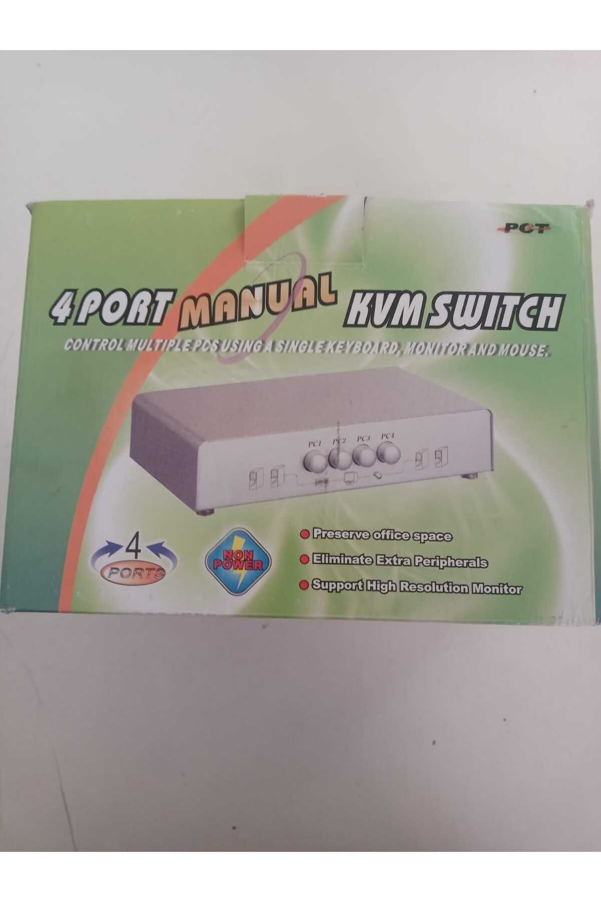 telesar 4 PORT KVM SWİTCH