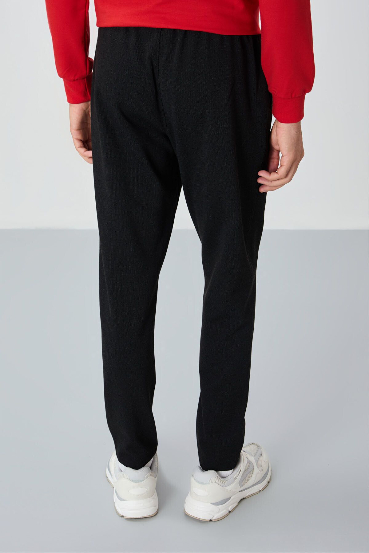 AIR JONES-Melted Black Jogger Men's Sweatpants - 82114 5