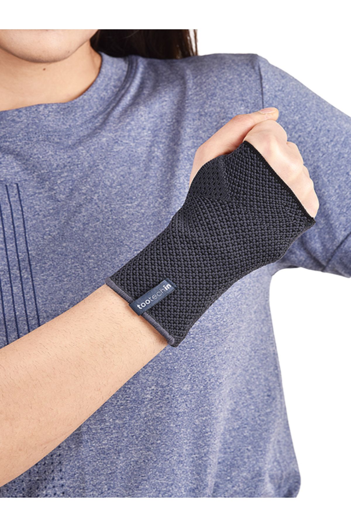 tootechin-Supportive 3D Knitted Elastic Supporttech Hand Wristband 2