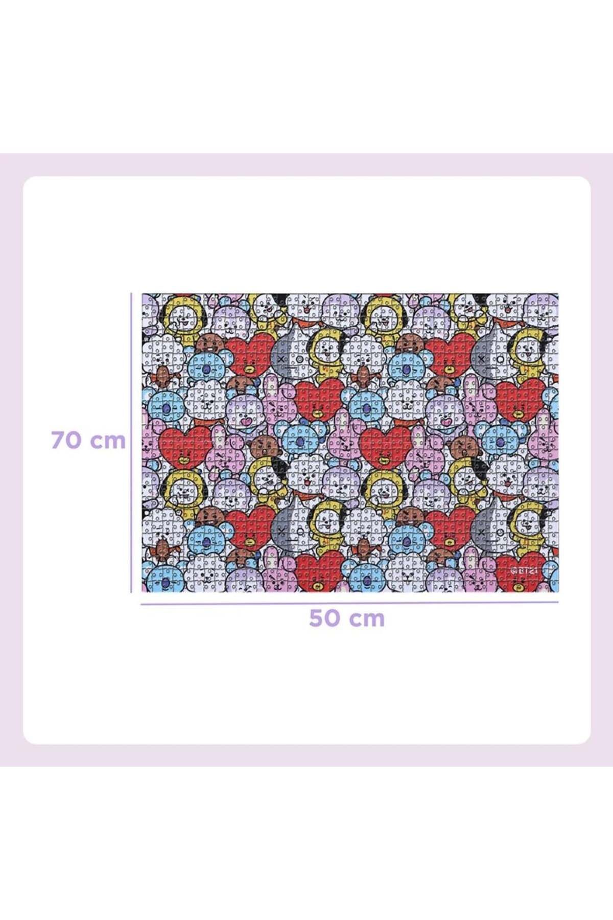 Miniso-BT21 1000 Piece Puzzle Game 5