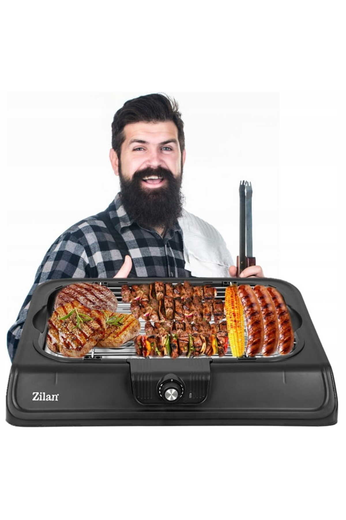 Zilan Elektrický gril, varná plocha 4326 cm, výkon 2000 W ZLN3772