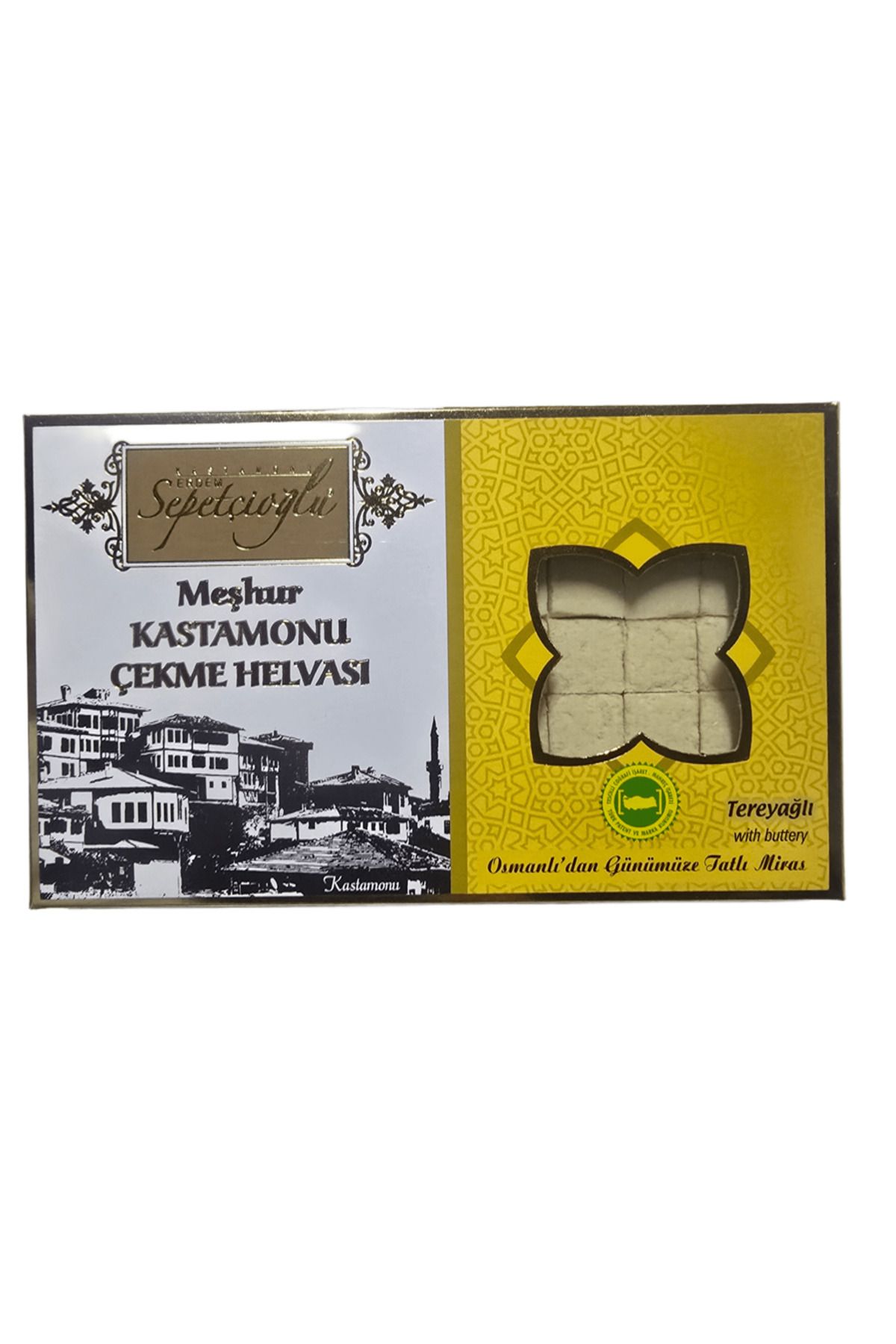 Sepetçioğlu 180gr tereyağlı çekme helva
