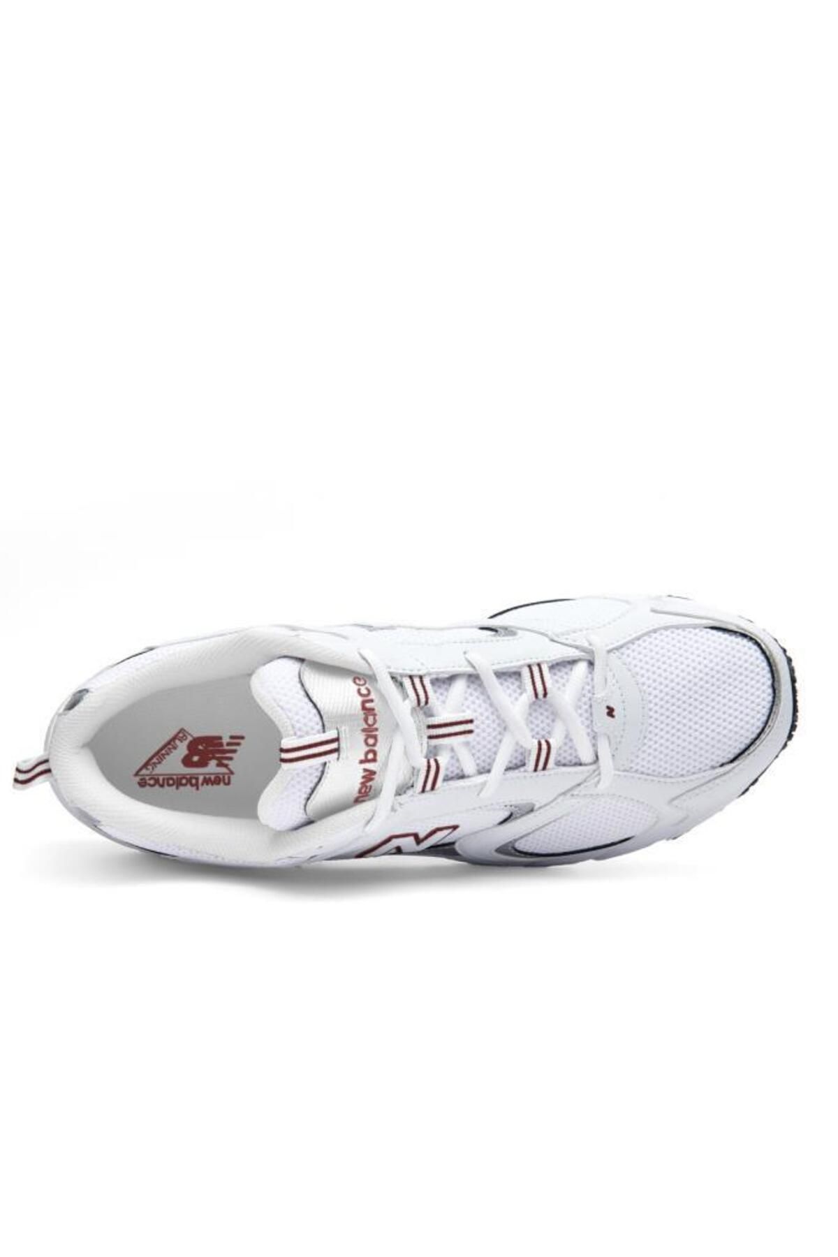 New Balance-408 Lifestyle Ml408Wr White & Red Unisex Daily Sports Shoes 3
