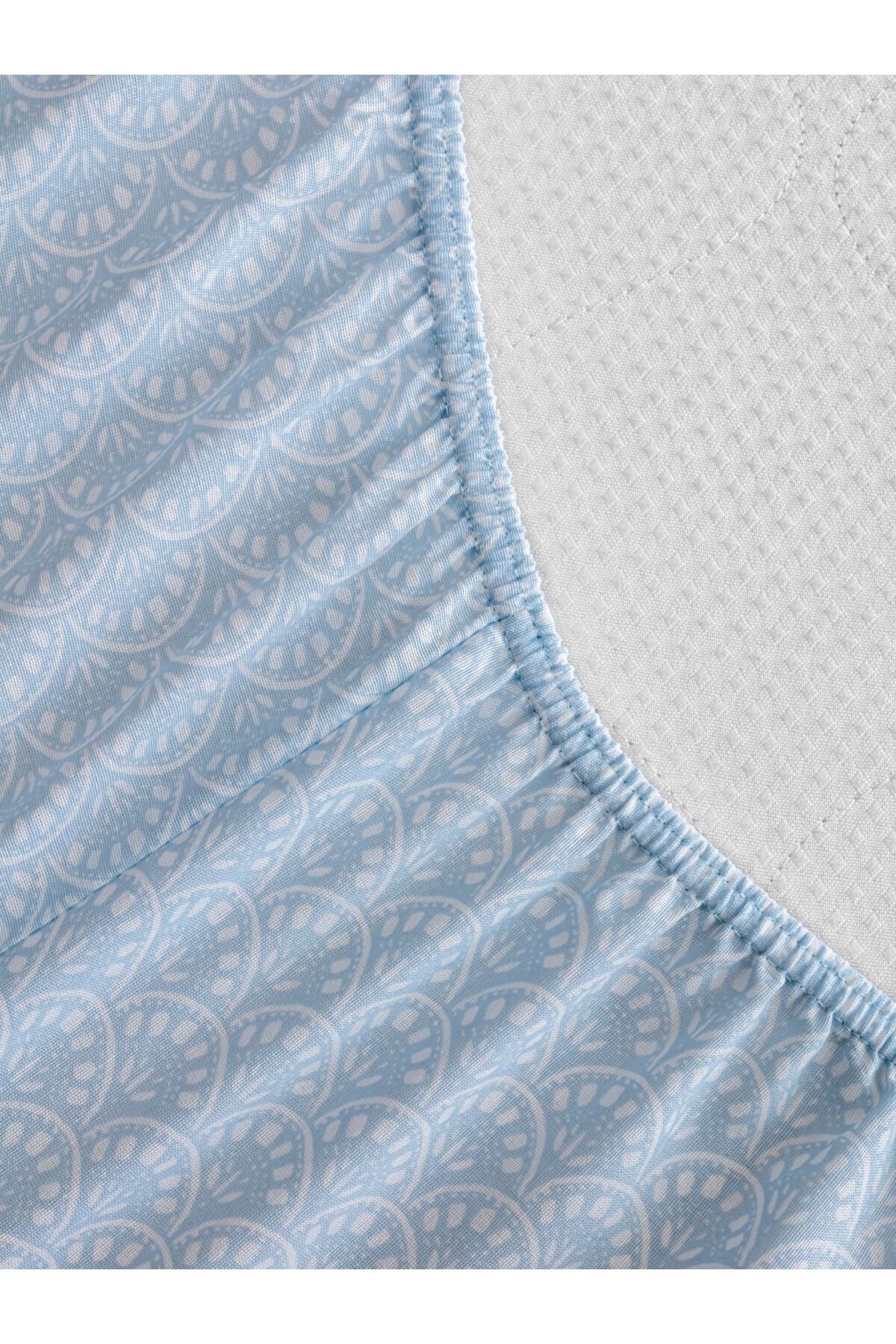 LC Waikiki-Lcw Patterned Double Fitted Sheet 4