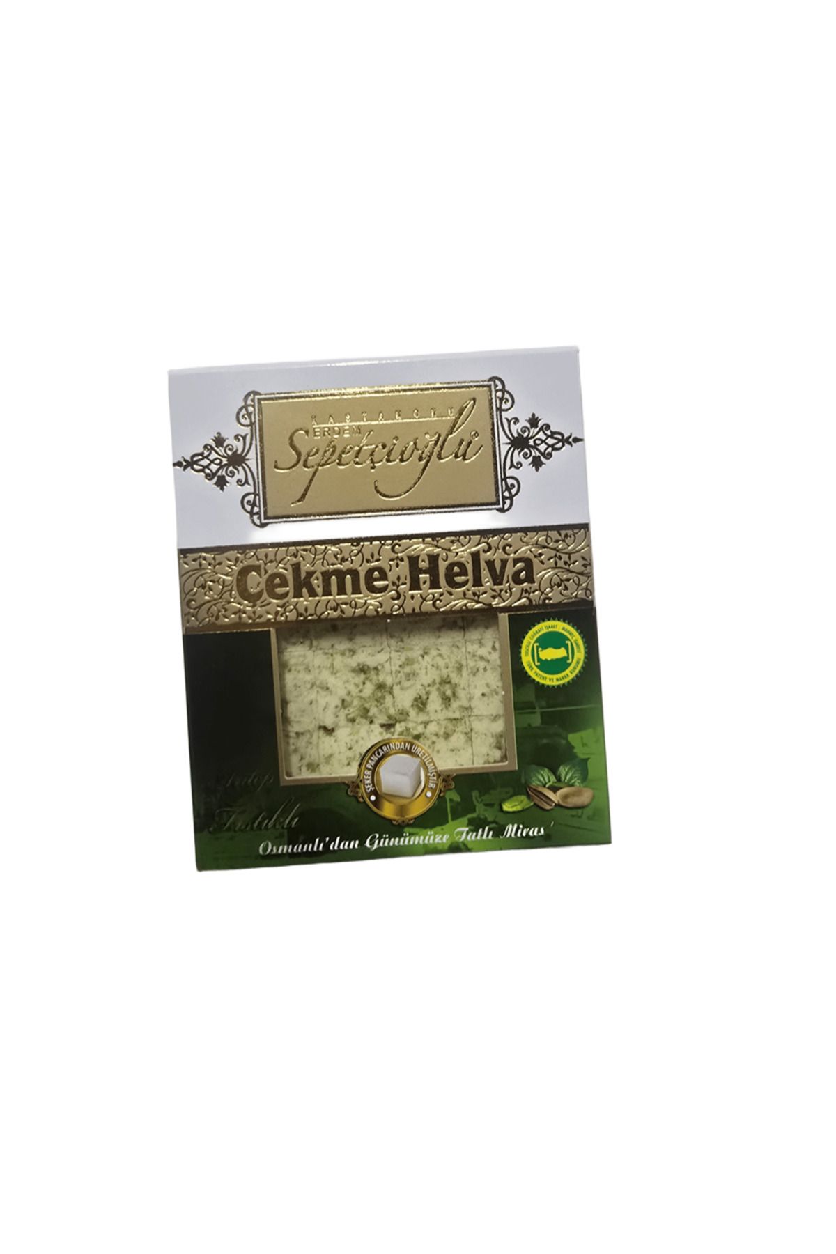 Sepetçioğlu SEPETÇİOĞLU 120GR ANTEP FISTIKLI ÇEKME HELVA