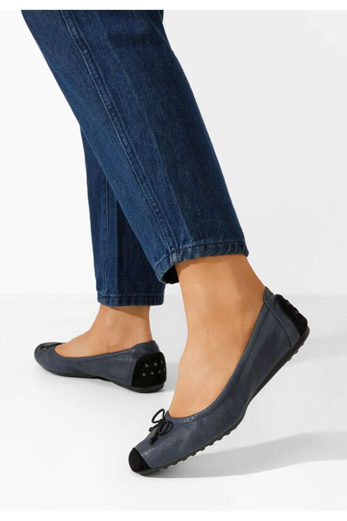 B T Shoes Balerini Dama Amania V3 Navy Femeie - 37