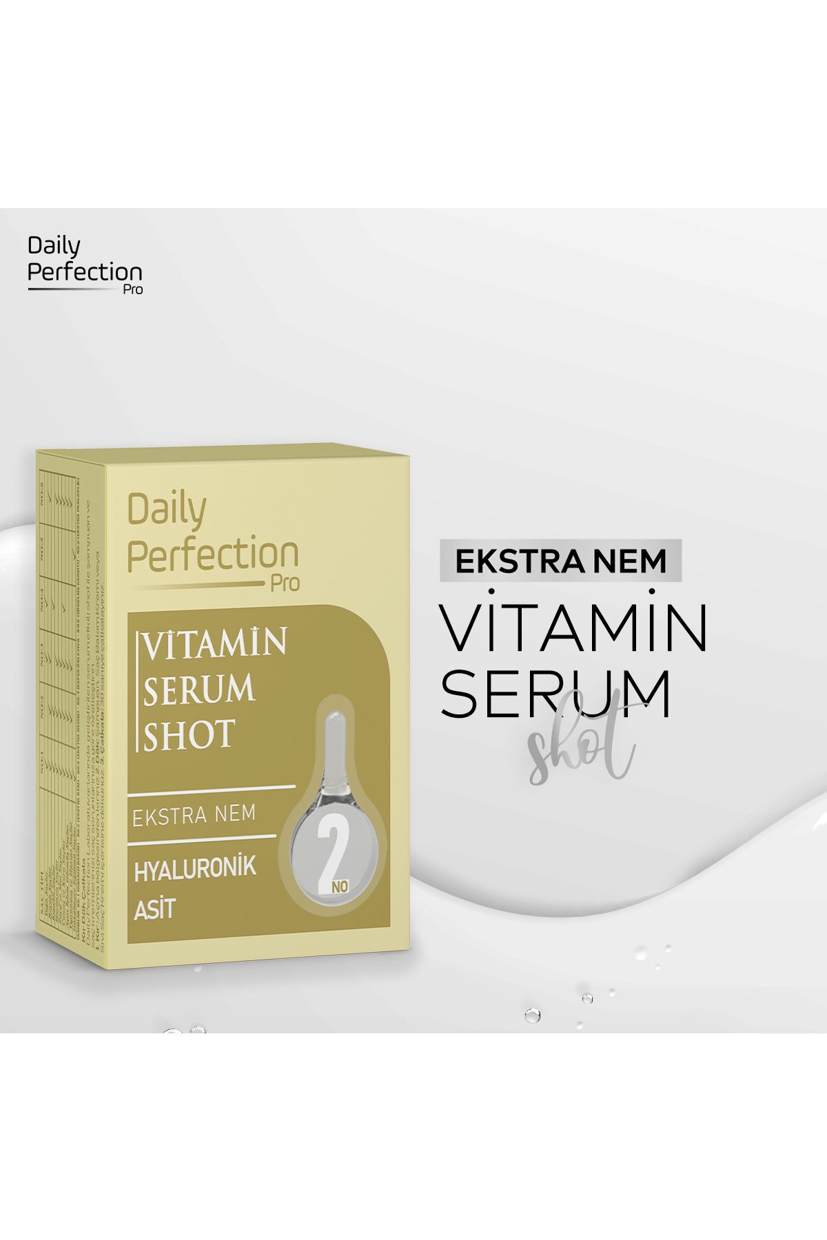 DAILY PERFECTION PRO-Vitamin Serum Injector - No:2 Extra Moisture, 2x6 ml 4