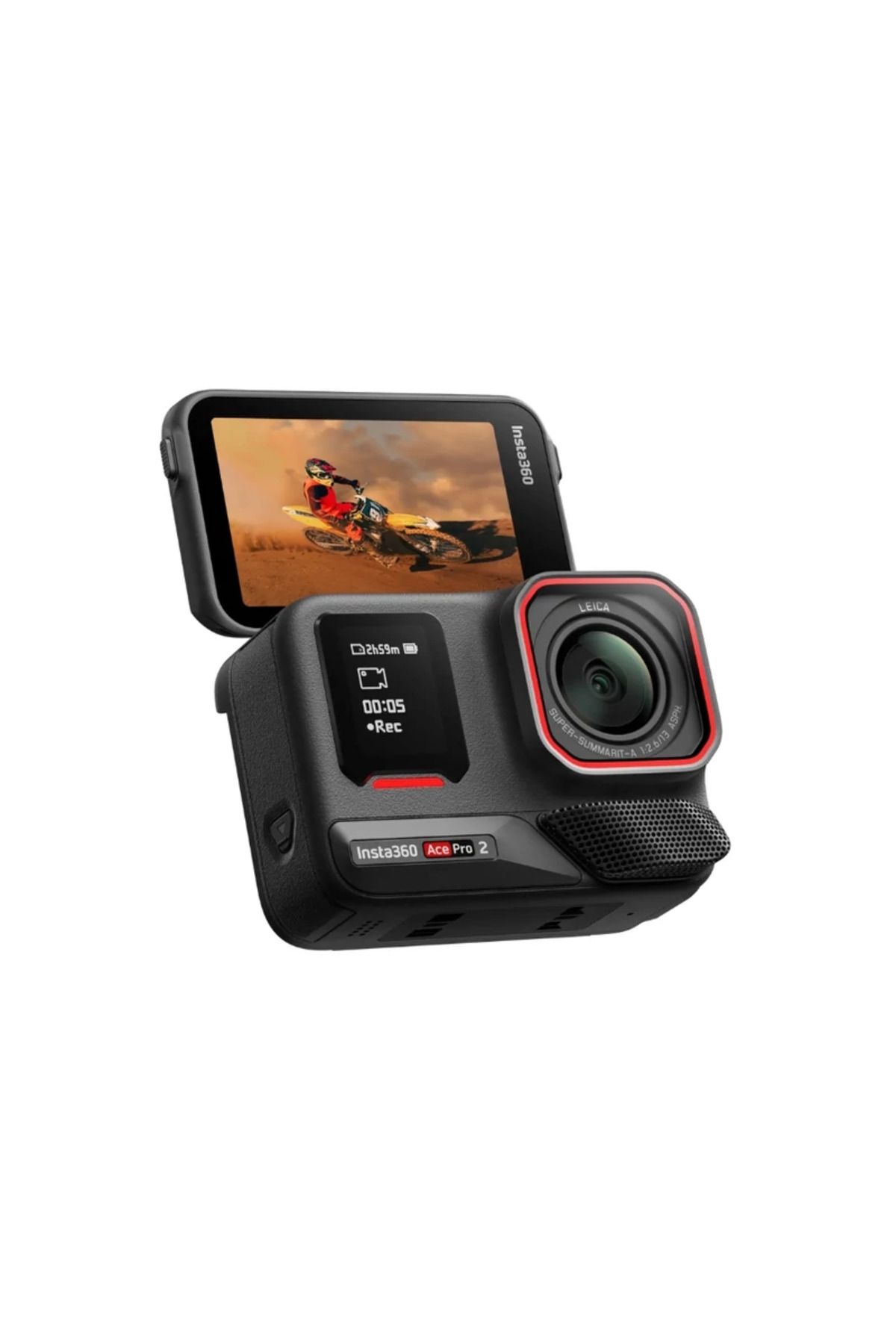 Insta360 Ace Pro 2 Motosiklet Kiti Aksiyon Kamerası