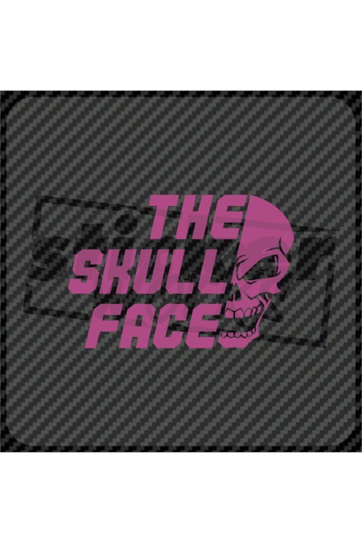 Sticker Works-ملصق وجه جمجمة 1