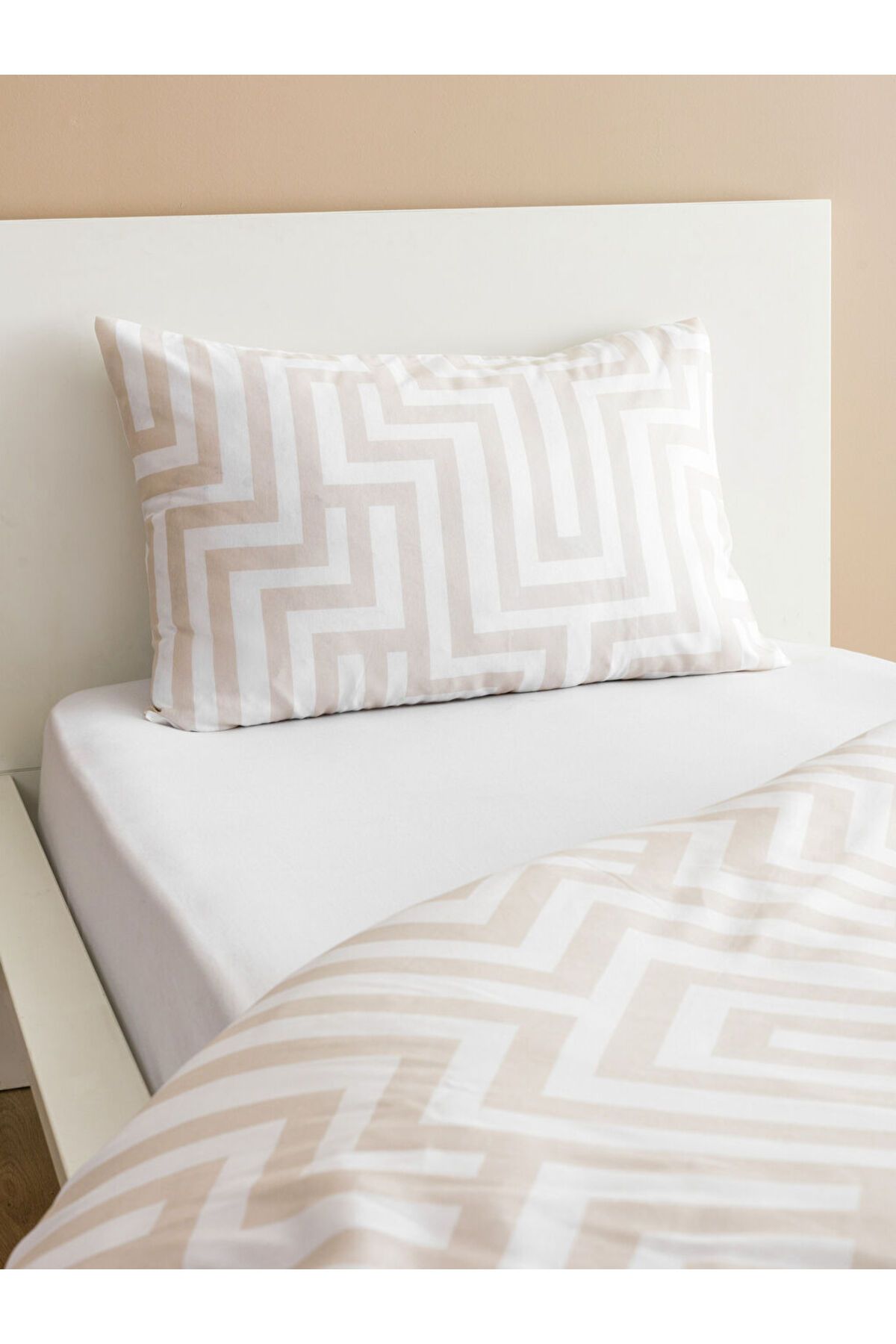 LC Waikiki-Lcw Line Patterned Single Duvet Cover Set 3