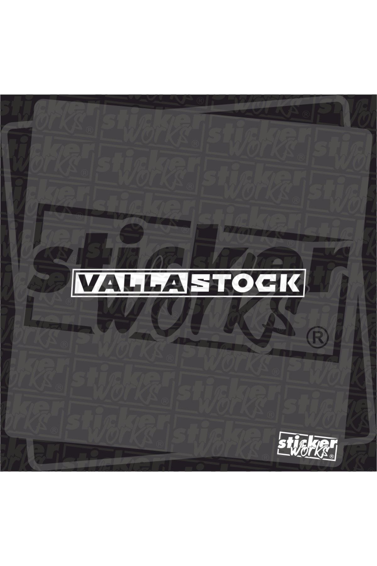 Sticker Works Valla Stock Sticker BEYAZ - Fiyatı, Yorumları