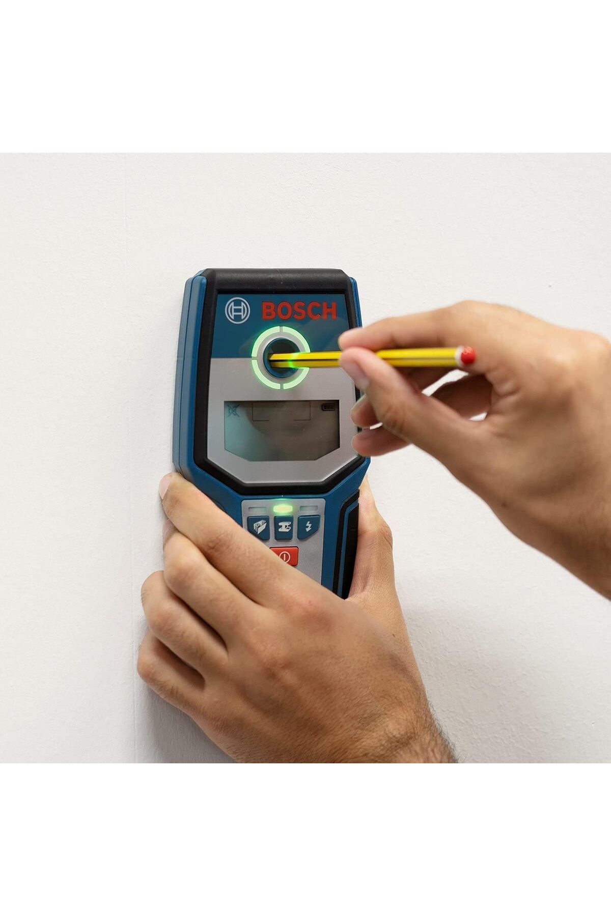 Bosch-Bosch GMS 120 Wall Detector - Simple and easy to use, ideal for renovation work, powered by 1 x 9V 6A battery 5