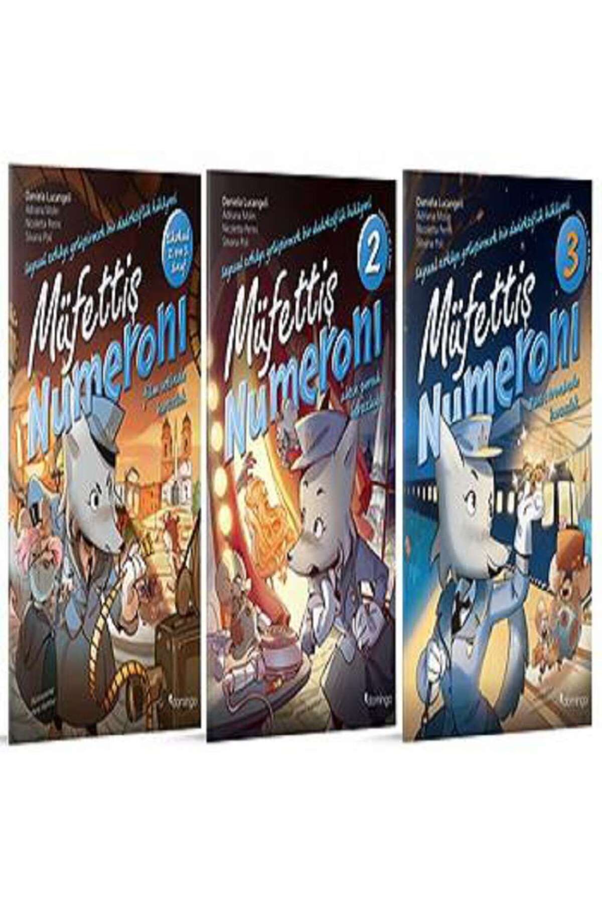 Domingo Yayınevi Müfettiş Numeroni Seti (3 Kitap)