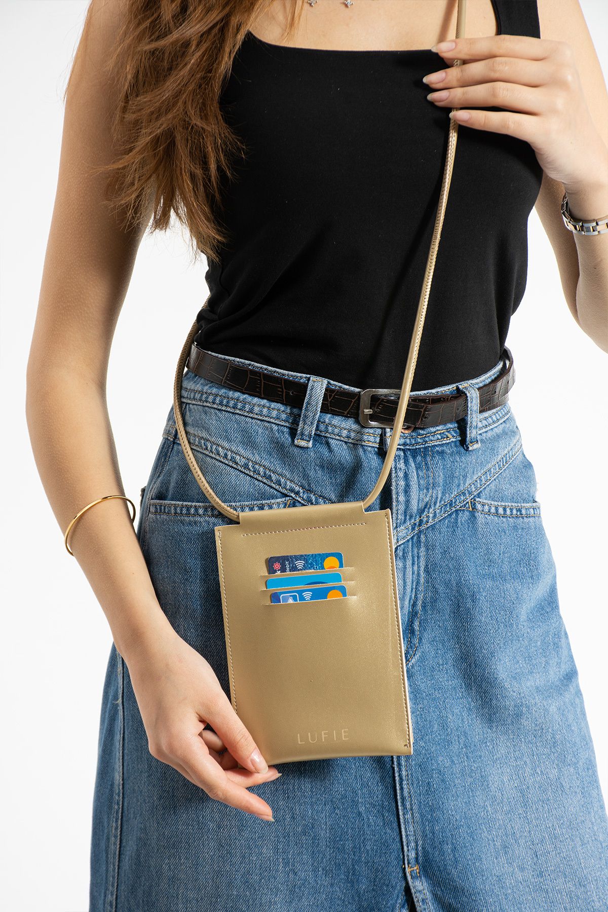 Lufie-Multi-Purpose Card Holder & Phone Bag & Glasses Case – Stylish and Practical Design 4