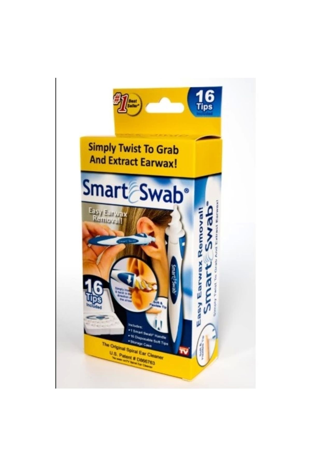 Genel Markalar Smart Swab Pratik Kulak Temizleme Aparatı