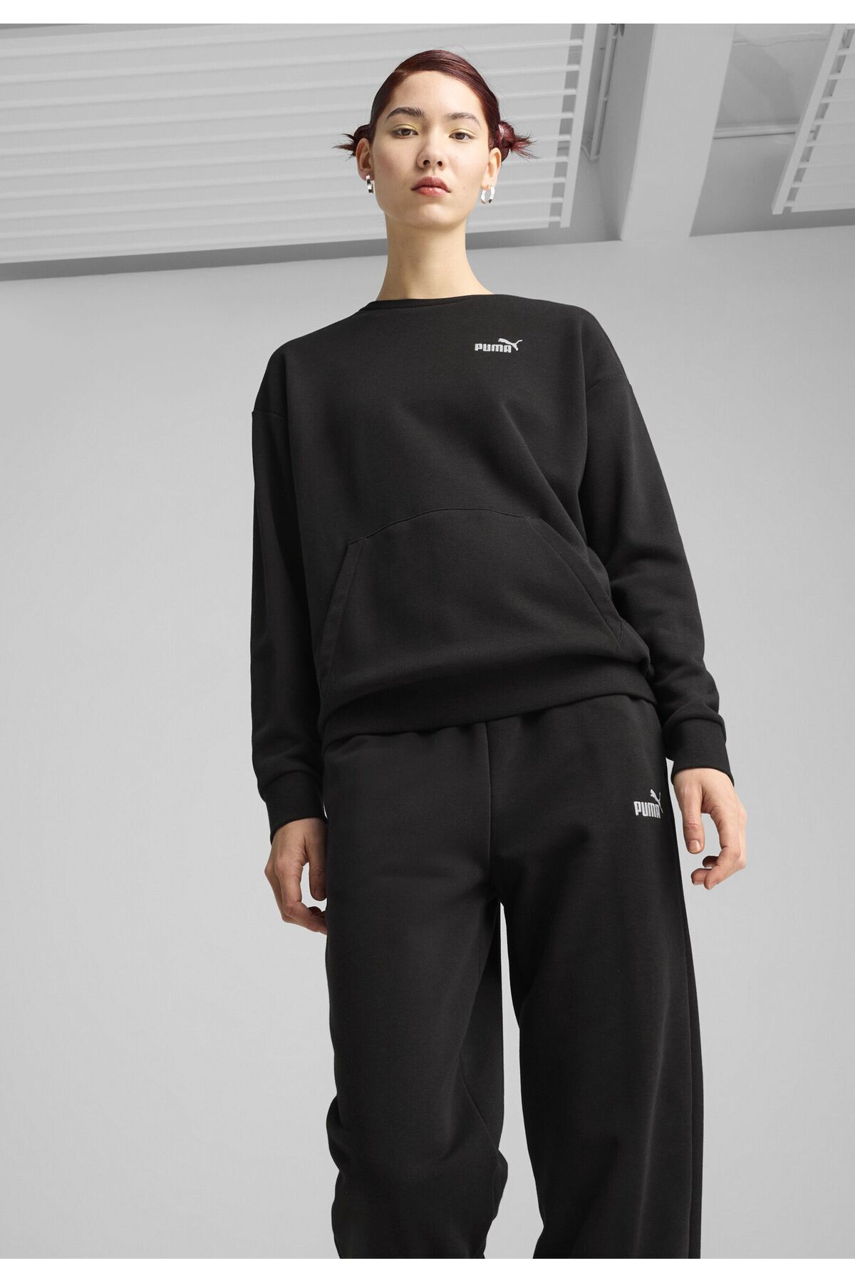 Puma-Costum de transpirație relaxat femei 8