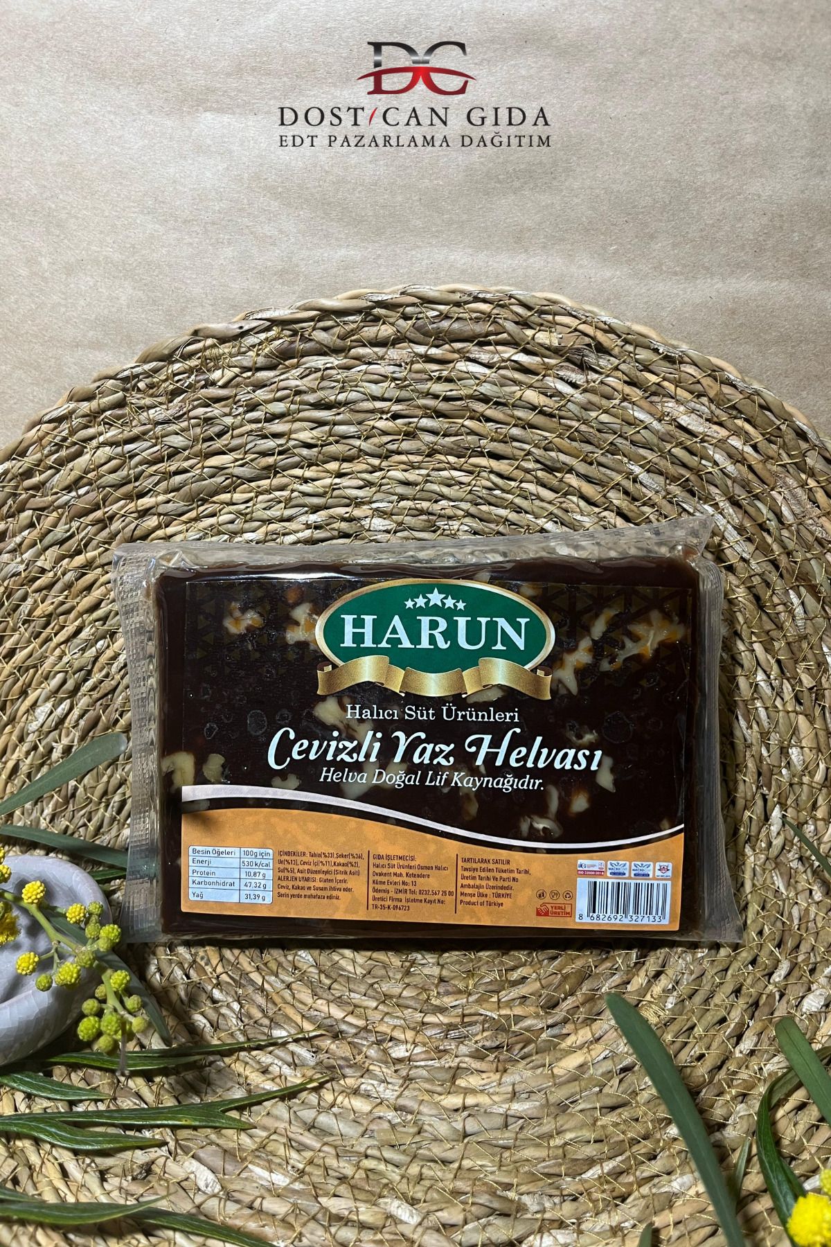HARUN Cevizli Yaz Helvası Helva 500g