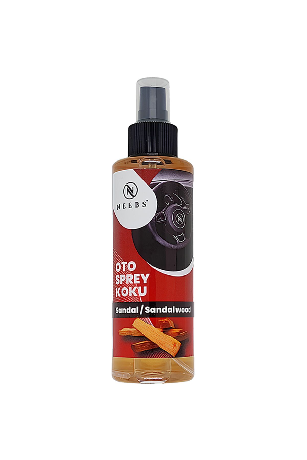 NEEBS Oto Koku Sandal Odunu Sandalwood Kokusu Oto Parfüm Sprey Araç Kokusu 150 ml