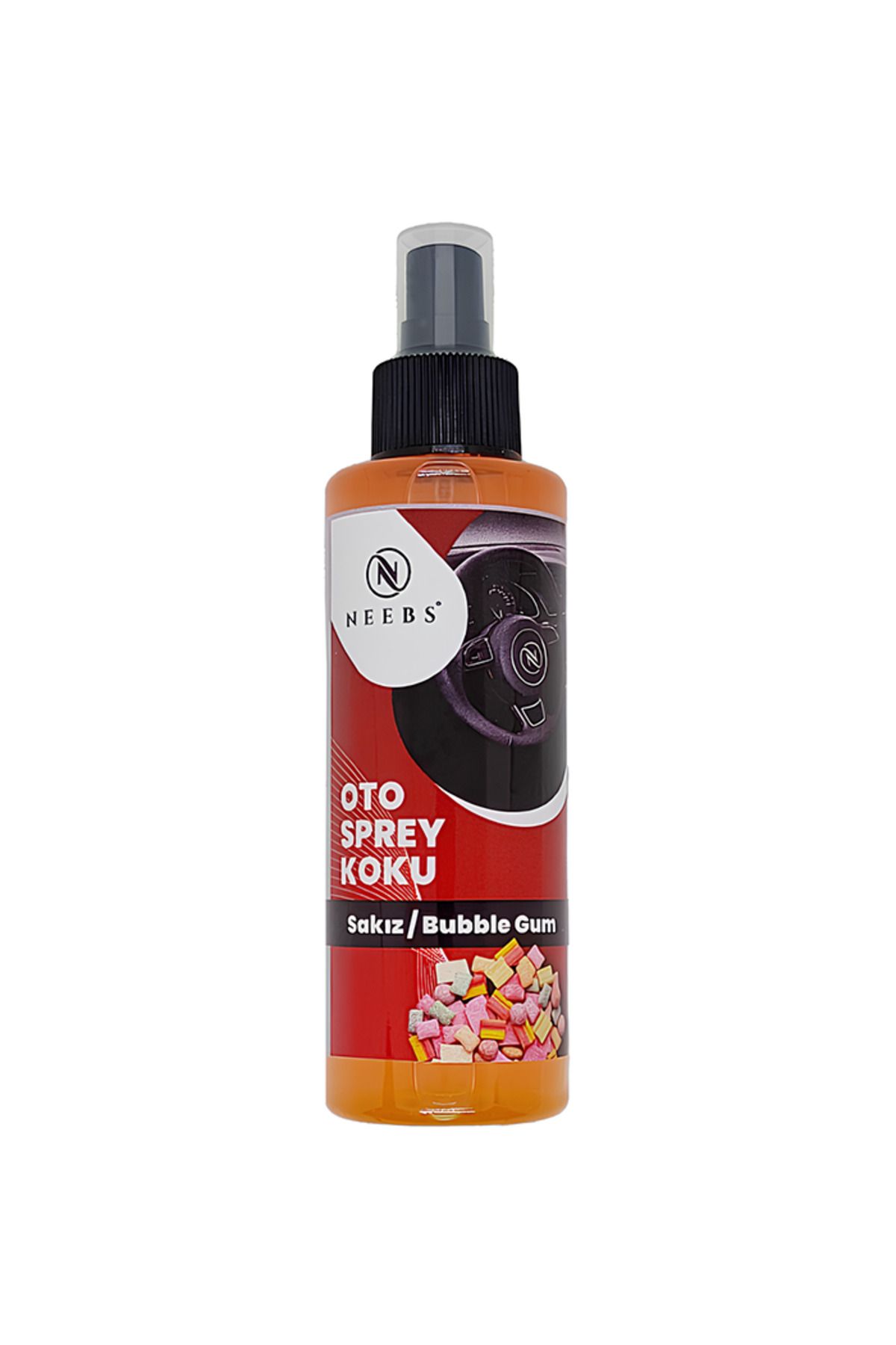 NEEBS Oto Koku Sakız Bubble Gum Kokusu Oto Parfüm Sprey Araç Kokusu 150 ml