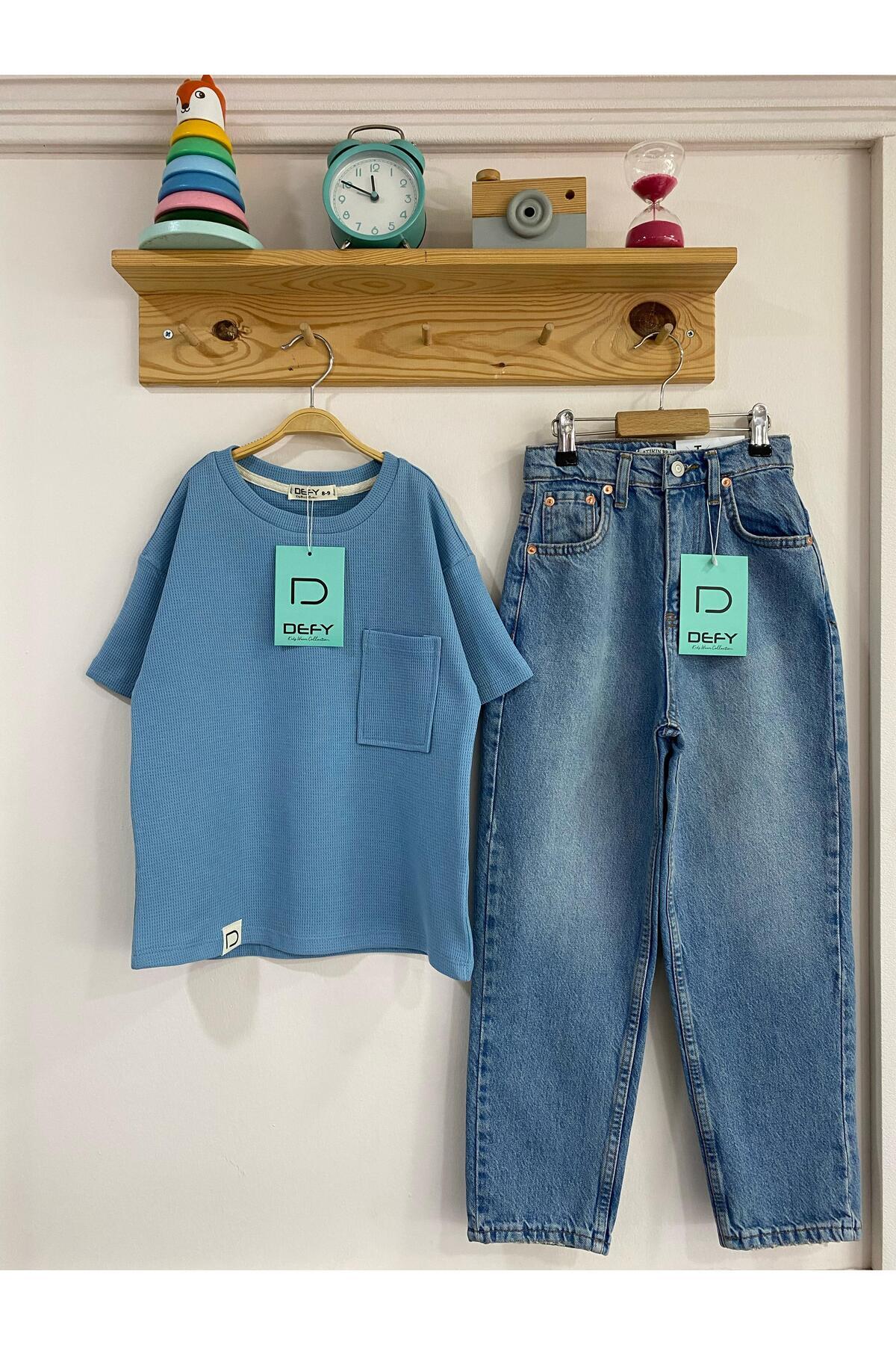 Defy Kids Bayramlık çocuk kot takım - Fiyatı, Yorumları