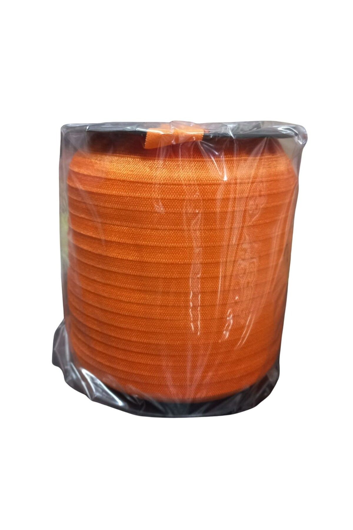 BirdoluSepet Çamaşır Lastiği Düz 1 cm 75 Metre 1 Top Turuncu