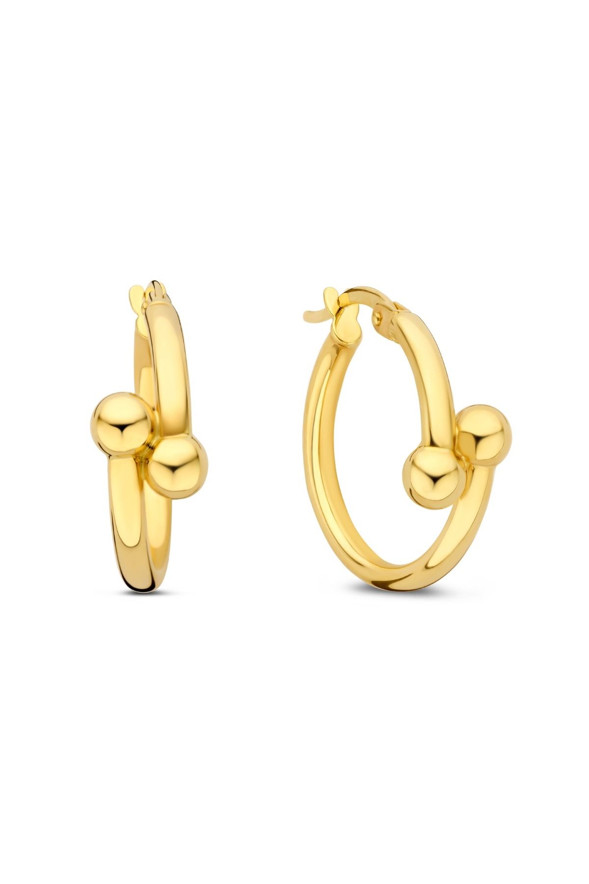 Isabel Bernard-Cadeau D'isabel 14 Karat Gold Armband, Armreif Und Creolen Geschenkset Ib90179 7
