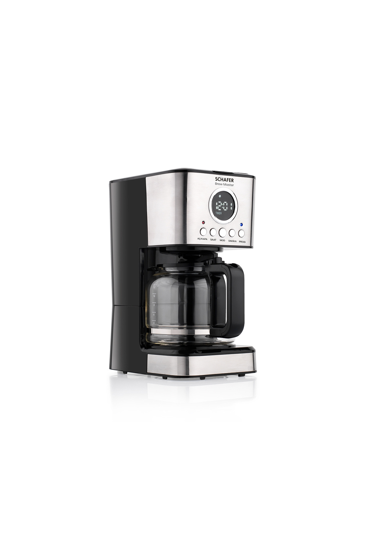 Schafer-Brew Master Filter Coffee Machine-Inox 3