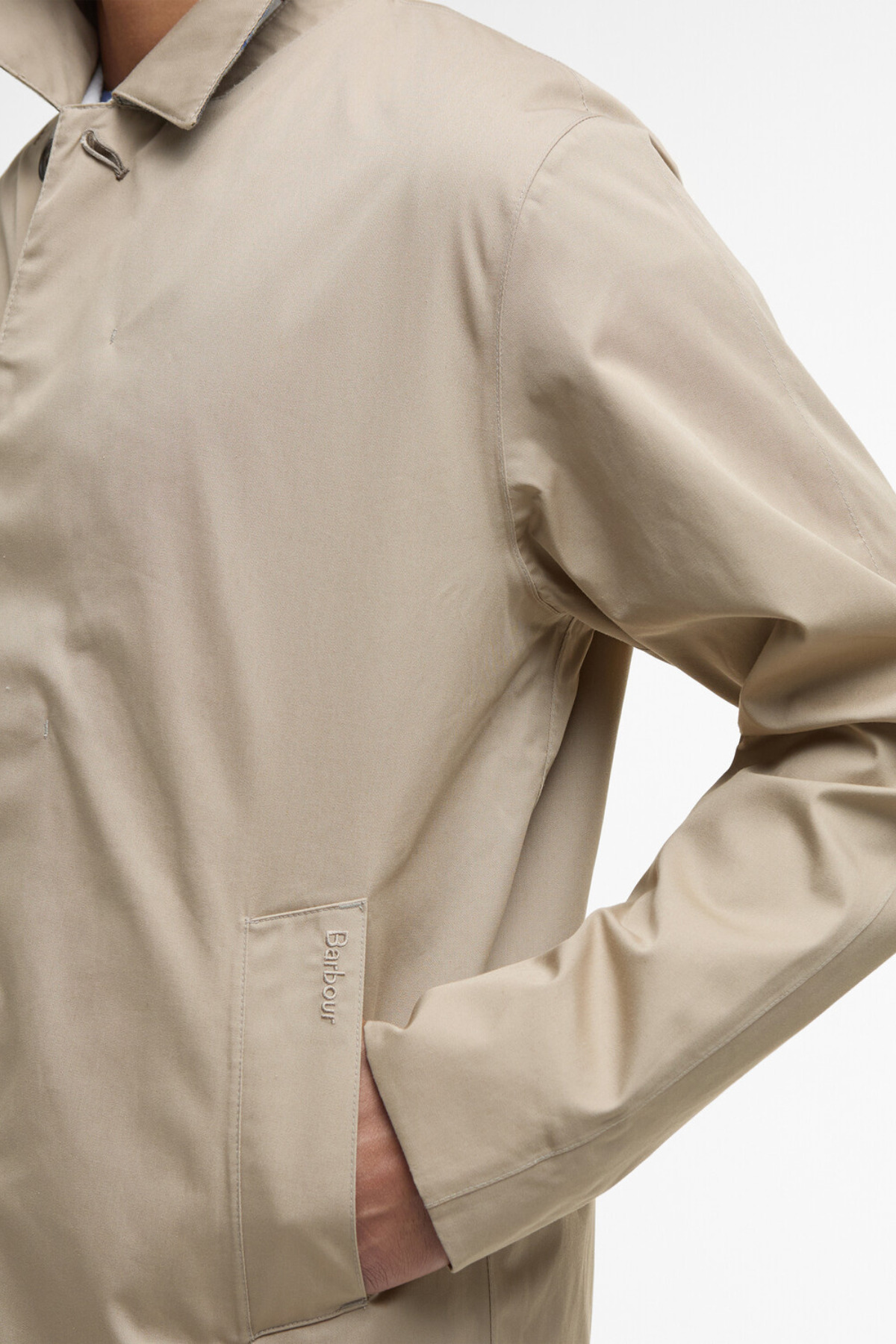 بارانی مردانه راسته | باربور Barbour MWB0856-0019 - تصویر 6